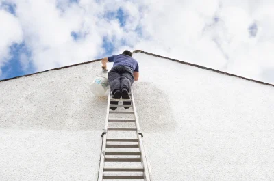 Peinture extérieure à Quévert — façades et ravalement